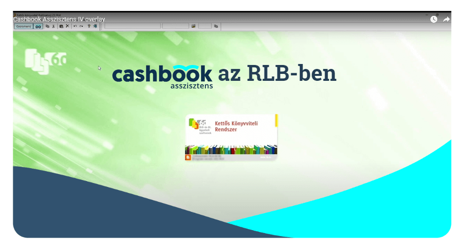 A Cashbook Asszisztens az RLB-ben