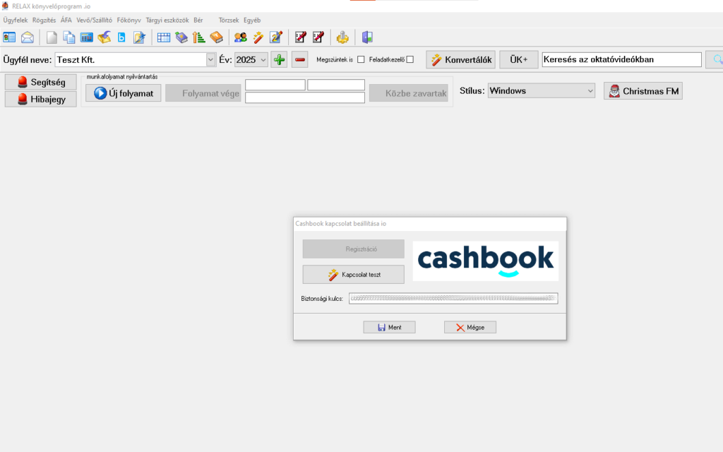 relax biztonsági kulcs